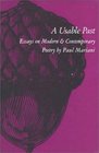 A Usable Past Essays on Modern and Contemporary Poetry