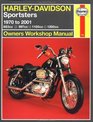 Haynes HarleyDavidson Sportsters 1970  2001 Owners Workshop Manual