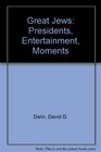 Great Jews Boxed Set Presidents Entertainment Moments