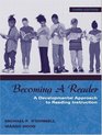 Becoming a Reader A Developmental Approach to Reading Instruction MyLabSchool Edition