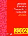 Stallcup's Electrical Calculations Simplified 2002