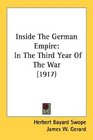 Inside The German Empire In The Third Year Of The War