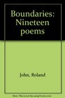 Boundaries Nineteen poems