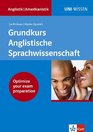 UniWissen Grundkurs Anglistische Sprachwissenschaft