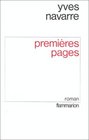 Premieres pages Roman