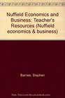 Nuffield Economics and Business Teacher's Resources