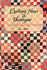 Quilting News of Yesteryear: 1,000 Pieces and Counting