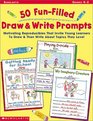 50 FunFilled Draw  Write Prompts