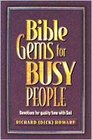 Bible Gems for Busy People Devotions for Quality Time With God