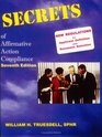 Secrets of Affirmative Action Compliance Seventh Edition