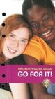 Go For It Girl Scout silver award for  studio2B binder
