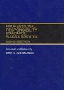 Professional Responsibility Standards Rules  Statutes 20092010 Abridged ed