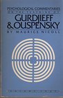 Psychological Commentaries on the Teaching of Gurdjieff  Ouspensky