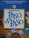 Paso A Paso 2 Vocabulary Art