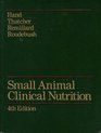 Small Animal Clinical Nutrition