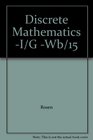 Discrete Mathematics I/G Wb/15