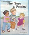 Parent's Guide to First Steps to Reading