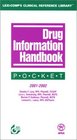 Drug Information Handbook Pocket 20012002