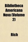 Bibliotheca Americana Nova