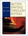 Better Writing Through Editing