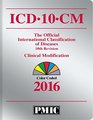 ICD10CM 2016 Official Codes Book