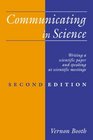 Communicating in Science  Writing a Scientific Paper and Speaking at Scientific Meetings