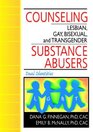 Counseling Lesbian Gay Bisexual and Transgender Substance Abusers Dual Identities