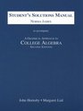 Student's Solutions Manual to Accompany a Graphical Approach to College Algebra