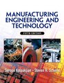 Manufacturing Engineering  Technology