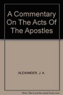 Commentary on the Acts of the Apostles