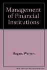 Management of Financial Institutions