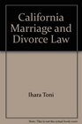 California Marriage and Divorce Law