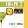 Cocktails Mini Wall Calendar 2015 16 Month Calendar