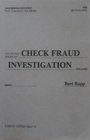 Check Fraud Investigation
