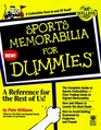Sports Memorabilia for Dummies