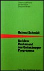 Auf dem Fundament des Godesberger Programms