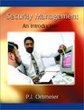 Security Management An Introduction