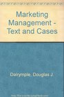 Marketing Management  Text and Cases