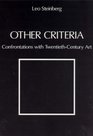 Other Criteria Confrontations with TwentiethCentury Art
