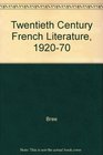 TwentiethCentury French Literature