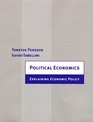 Political Economics Explaining Economic Policy