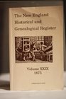 The New England Historical and Genealogical Register Volume 29 1875