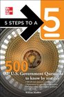 5 Steps to a 5 500 AP U.S. Government and Politics Questions to Know by Test Day (5 Steps to a 5 on the Advanced Placement Examinations Series)