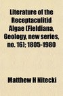 Literature of the Receptaculitid Algae  18051980