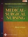 Brunner and Suddarth's Textbook of MedicalSurgical Nursing Study Guide 10th Edition