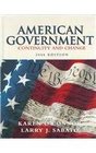 American Government  Continuity and Change