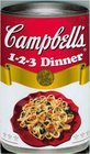 Campbell's 1-2-3 Dinner