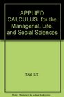 Applied Calculus for the Managerial Life and Social Sciences