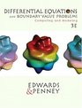 Differential Equations and Boundary Value Problems Computing and Modeling Third Edition