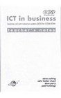 ICT in Business Teacher's Notes Business and Communication Systems GCSE for ICAA